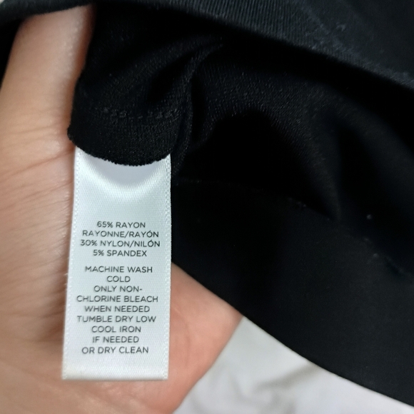 2/$30 LOFT Casual Formal Elegant Black Skirt (#1,442) - Picture 4 of 6